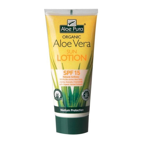 Aloe Pura Vera Sun Lotion Spf 15 200ml