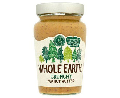 Whole/E Peanut Butter - Original Crunchy [340g] Whole Earth
