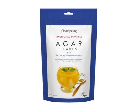 Clearspring Agar Flakes - Vegetarian Gelatine Alt [28g] Clearspring