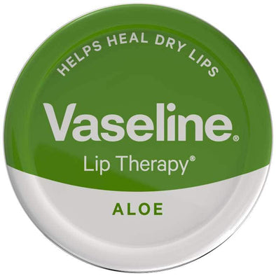 Vaseline Lip Therapy Petroleum Jelly Aloe Vera Tin 20g