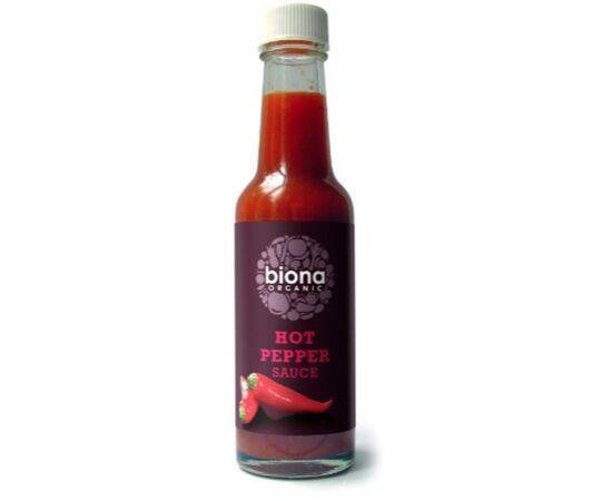 Biona Hot Pepper Sauce [140ml] Biona