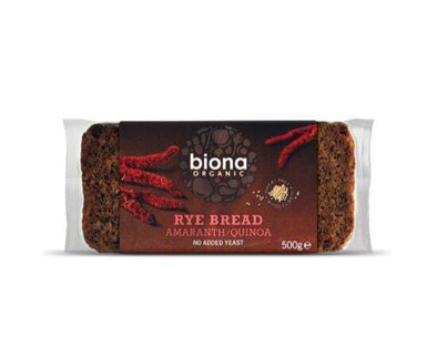 Biona Rye Amaranth & Quinoa Bread [500g] Biona