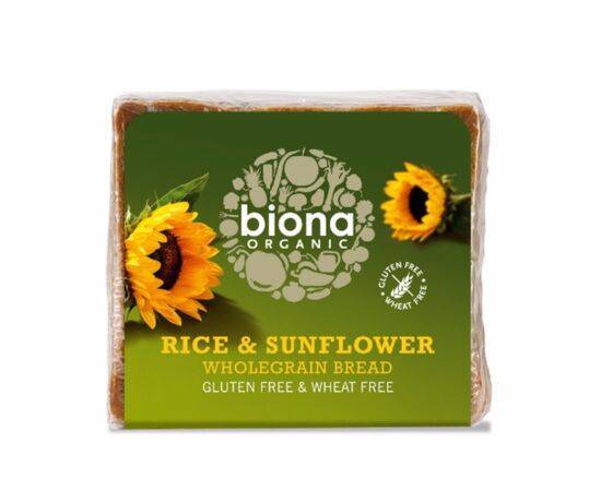 Biona Rice & Sunflower Seed Bread [500g] Biona