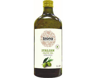 Biona Extra Virgin Olive Oil - Italian [1Ltr] Biona