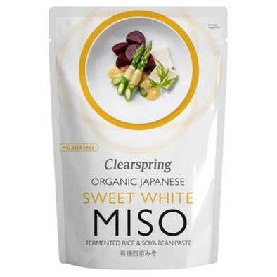 Clearspring Organic Sweet White Miso Pouch 250g