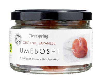 Clearspring Umeboshi Plums - Organic [200g] Clearspring
