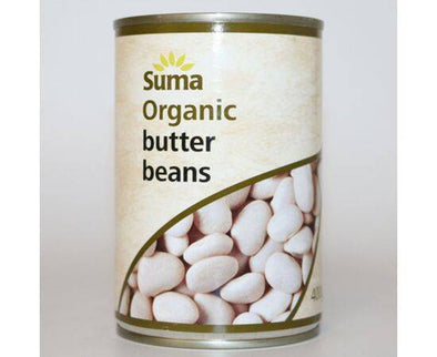 Suma Butter Beans - Organic [400g] Suma