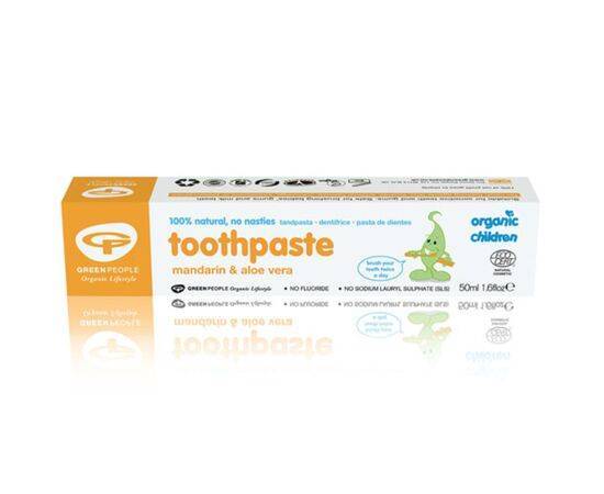 Green/Ppl Childrens Mandarin Toothpaste  [50ml] Green People