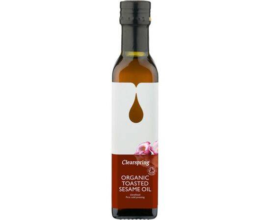 Clearspring Toasted Sesame Oil - Organic [250ml] Clearspring
