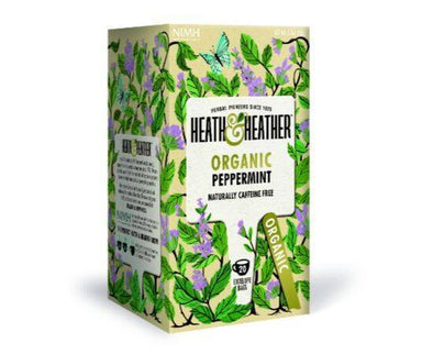 Heath&H Peppermint Tea [50 Bags] Heath & Heather