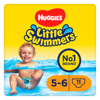 Huggies Little Swimmers Swim Pants Nappies Size 5-6 Baby 12-18kg Jumbo (11)