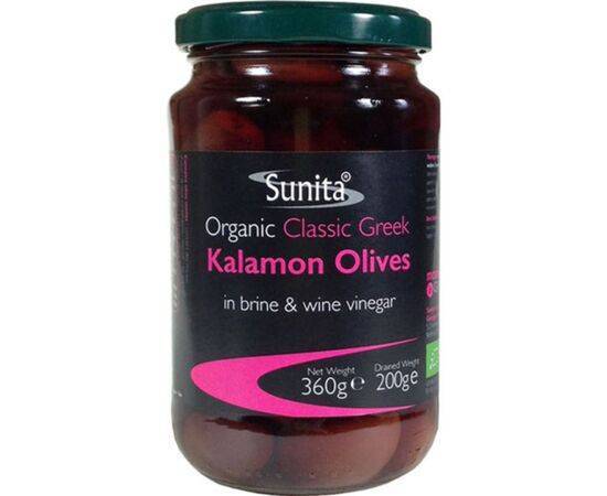 Sunita Kalamon Olives -Organic [360g] Sunita
