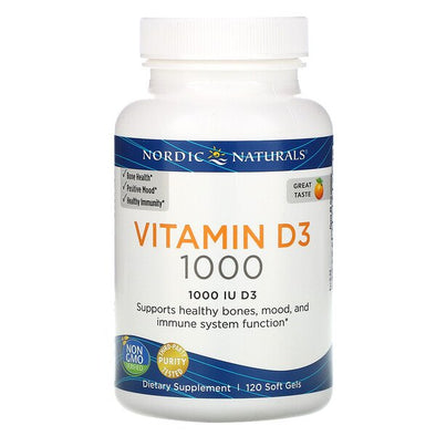 Nordic Naturals Vitamin D3 120 softgels