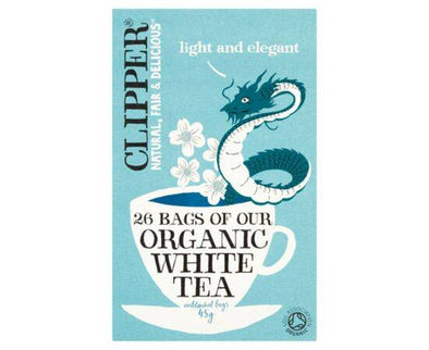 Clipper White Tea - Organic [26 Bags] Clipper