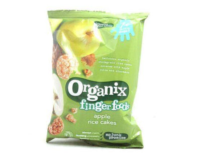 Organix Apple Rice Cakes 7m+ [50g x 7] Organix