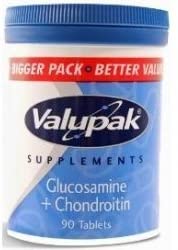 Valupak Glucosamine & Chondroitin 90 Tablets