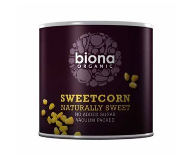 Biona Sweetcorn - Can [340g x 6] Biona