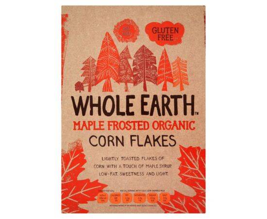 Whole/E Maple Frosted Flakes [375g] Whole Earth