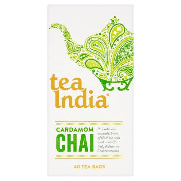 Tea India Cardamom Chai 40 Bags x 4