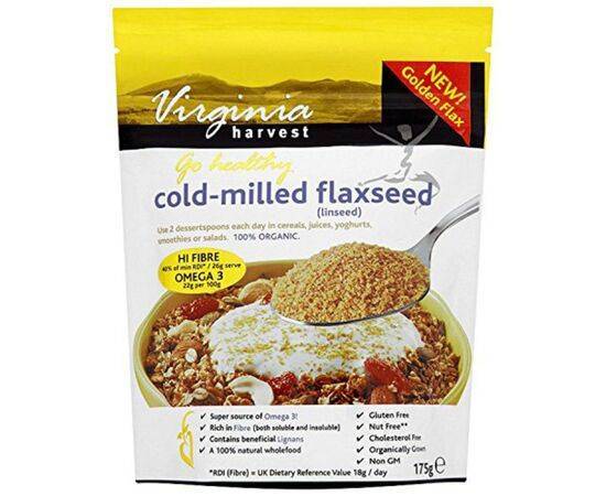 Virginia/H Cold Milled Flaxseed [200g] Virginia Harvest