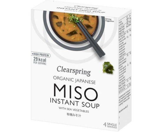 Clearspring Instant Miso Soup - Organic [(10g x 4)] Clearspring