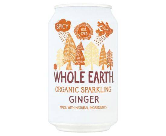 Whole/E Ginger [330ml x 24] Whole Earth