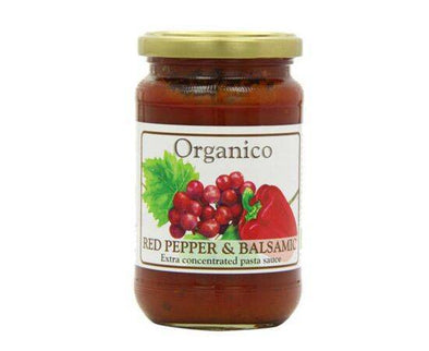 Organico Red Pepper & Balsamic Vinegar Pasta Sce [360g] Organico
