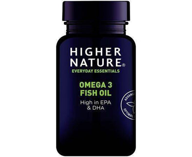 Higher/N Fish Oil Omega 3 1000Mg Capsules [180s] Higher Nature