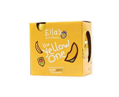 Ellas/K The Yellow One Fruit Smoothie Multi [(90g x 5)] Ellas Kitchen
