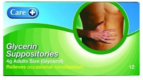 Care Glycerin Suppositories (12)