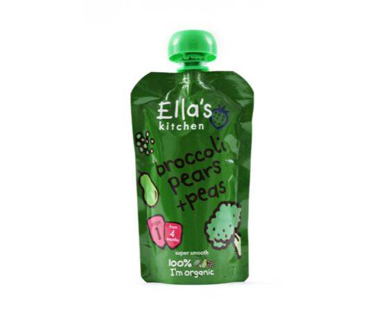 Ellas/K Broccoli Pear & Pea 4m+ [120g x 7] Ellas Kitchen