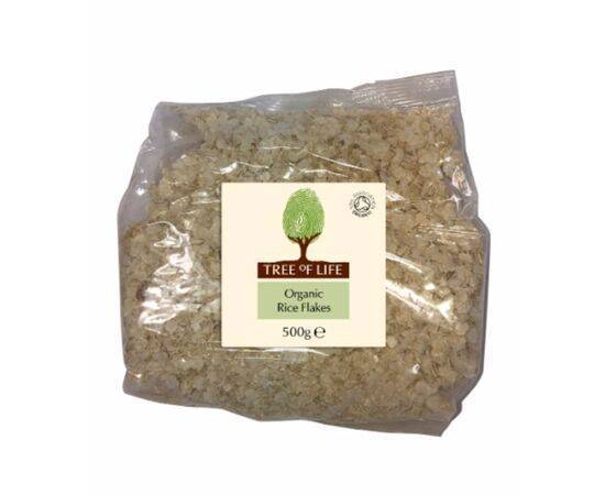 Tree Of Life Organic Rice - Flakes [500g x 6] Tree Of Life