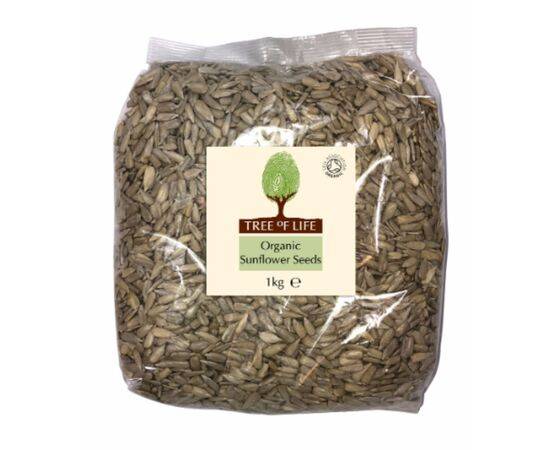 Tree Of Life Organic Sunflower - Seeds [1kg x 6] Tree Of Life