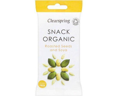Clearspring Roasted Seeds & Soya - Organic [35g x 15] Clearspring