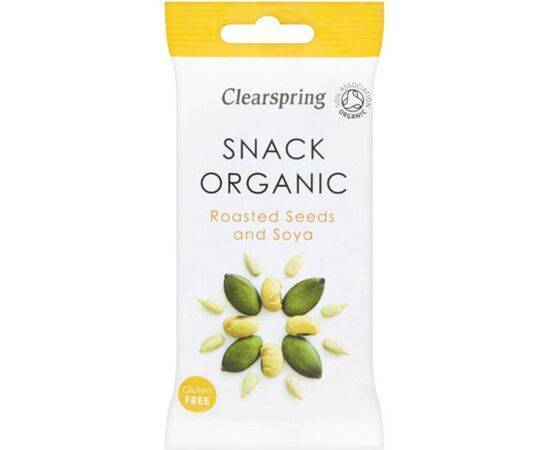 Clearspring Roasted Seeds & Soya - Organic [35g x 15] Clearspring