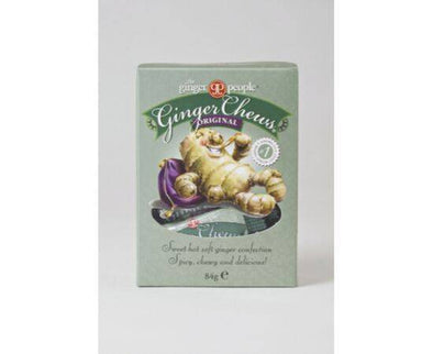 Ginger/Ppl Original Ginger Chews - Large [84g x 12] Ginger People