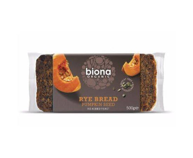 Biona Rye Pumpkinseed Bread [500g] Biona