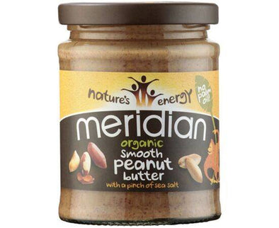Meridian Organic Smooth Peanut Butter Pinch Salt [280g] Meridian