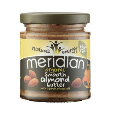 Meridian Almond Butter - Organic With A Pinch Of Salt 170g