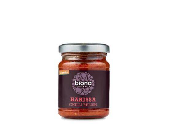 Biona Demeter Harissa Chilli Relish [125g] Biona