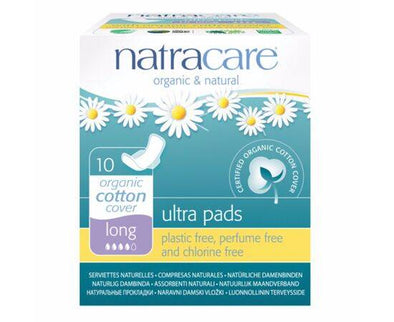 Natracare Ultra Pads With Wings - Long [10s] Natracare