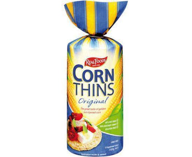 Real Foods Original Corn Thins [150g] Real Foods