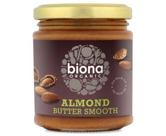 Biona Smooth Almond Butter [170g] Biona