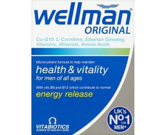 Vitabiotics Wellman Original Tablets [30s] Vitabiotics