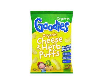 Goodies Cheese & Herb Curly Puffs 12m+ [15g x 6] Goodies