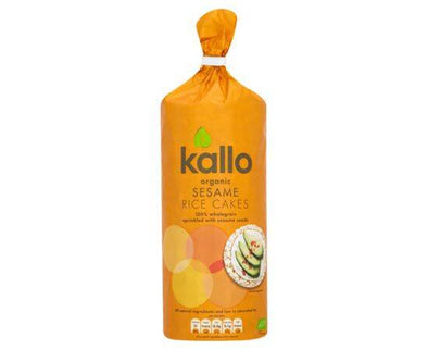 Kallo Sesame Org Rice Cakes [130g] Kallo