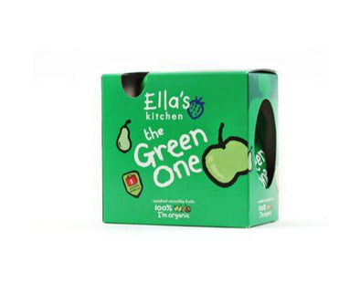Ellas/K The Green One Fruit Smoothie Mult [(90gx5) x 6] Ellas Kitchen