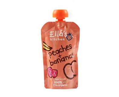 Ellas/K Peach & Banana4m+ [120g x 7] Ellas Kitchen
