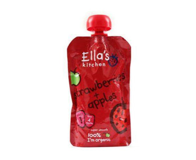 Ellas/K Strawberry & Apple 4m+ [120g x 7] Ellas Kitchen