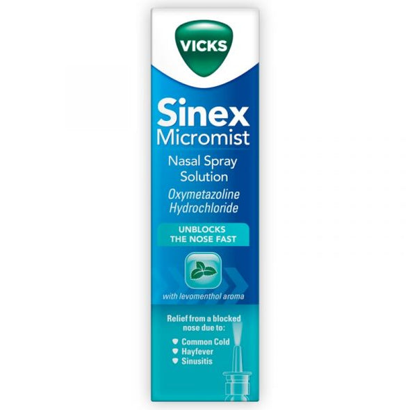 Vicks Sinex Micromist Aqueous Nasal Spray 15ml